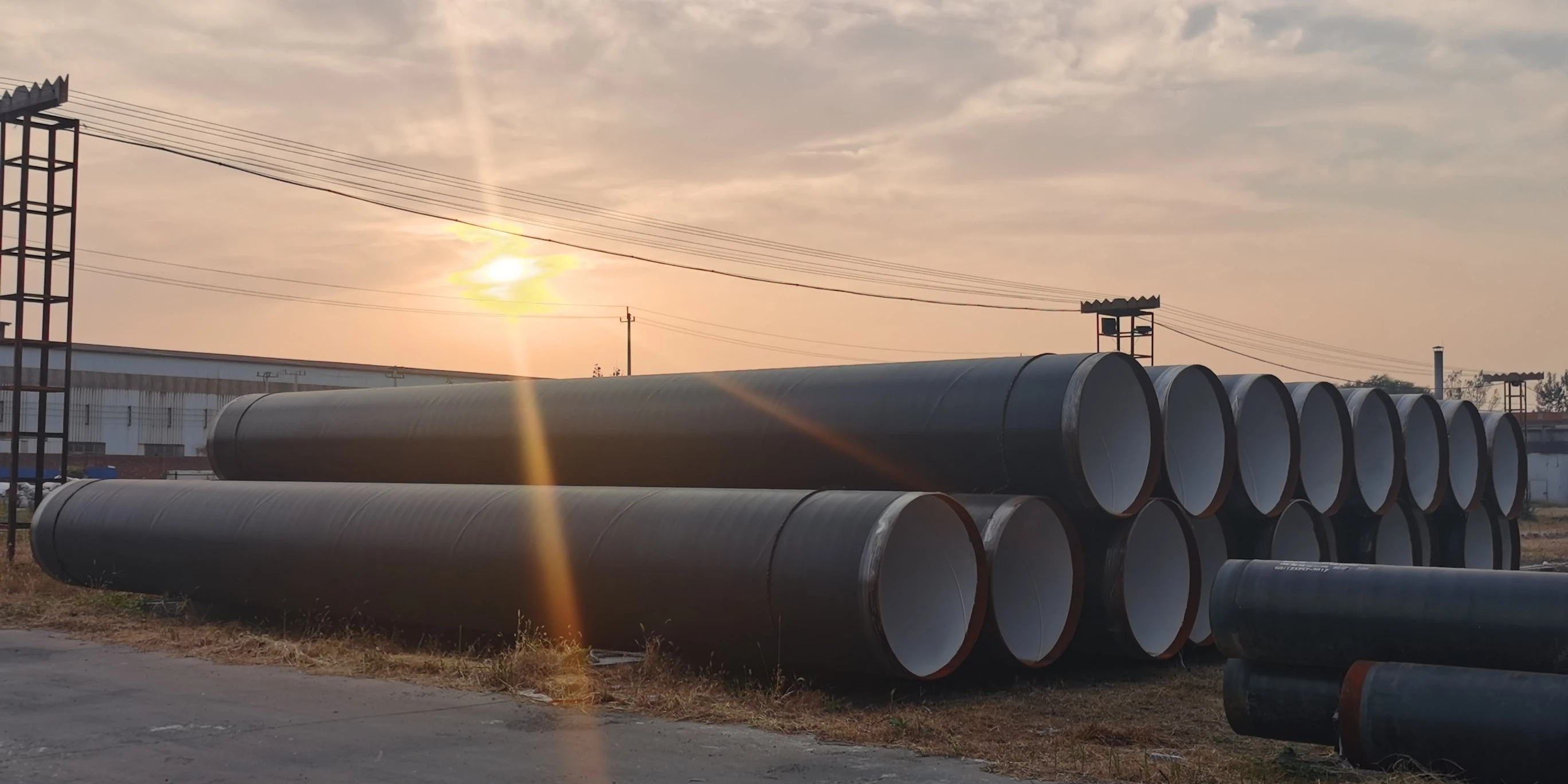 3LPE Coated Carbon Steel Pipe 3LPE Coated Carbon Steel Pipe