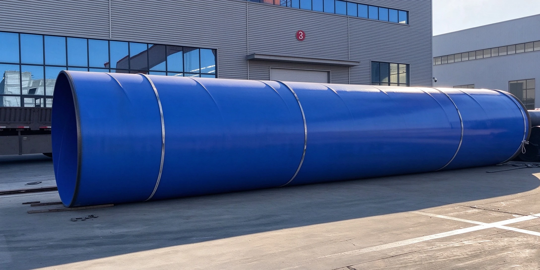 FBE Coated Carbon Steel Pipe FBE Coated Carbon Steel Pipe