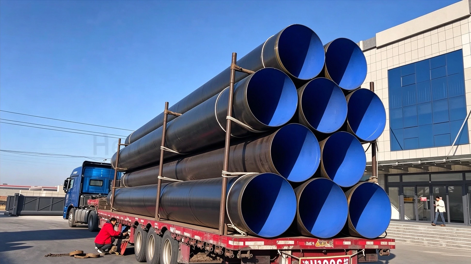 FBE Coated Carbon Steel Pipe FBE Coated Carbon Steel Pipe