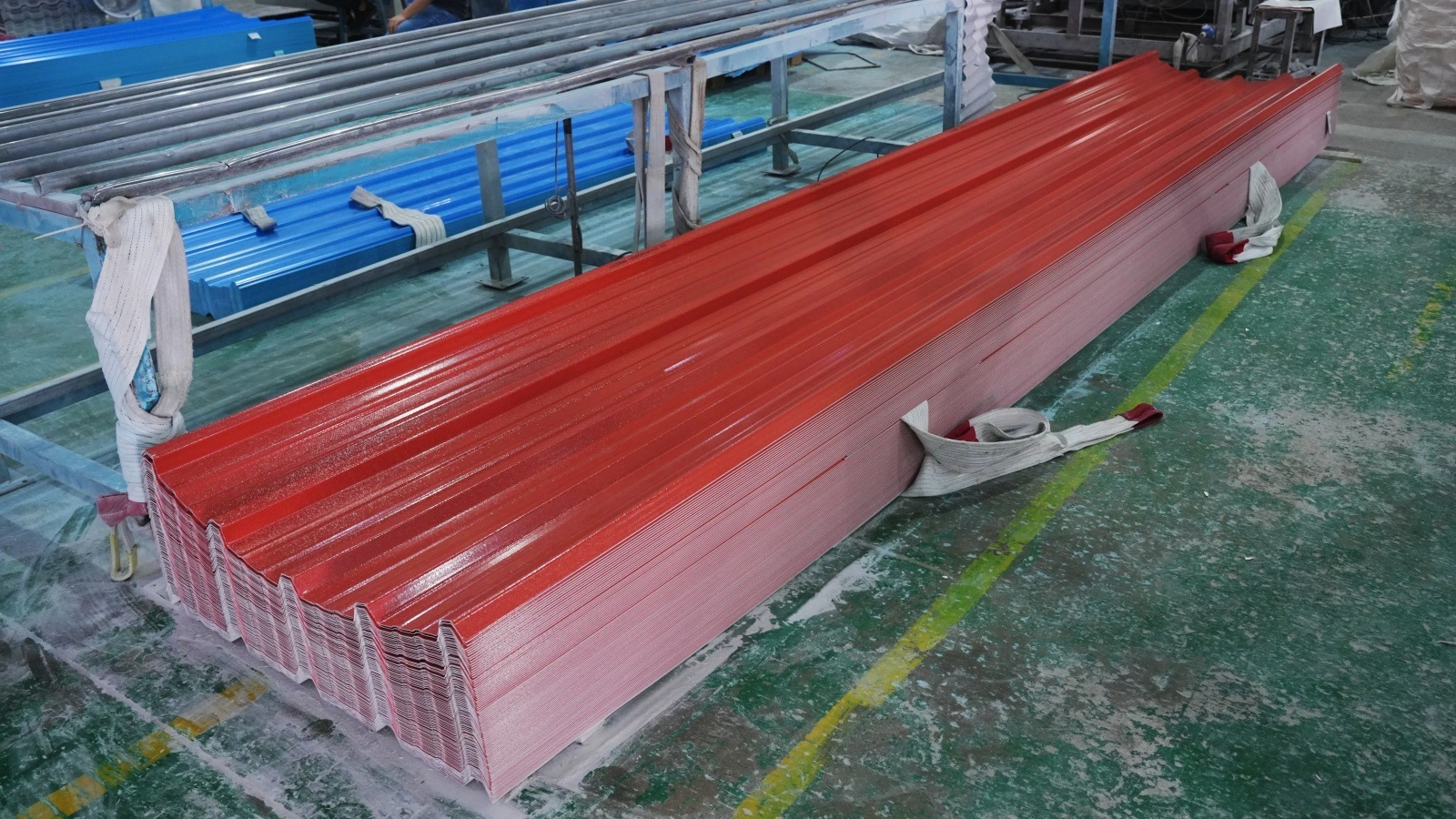 PPGI Color Coated Corrugated Roofing Sheet PPGI Color Coated Corrugated Roofing Sheet